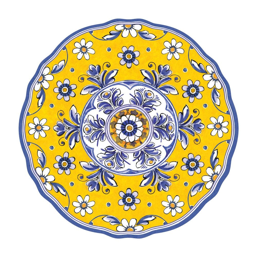 Le Cadeaux Le Cadeaux Scalloped Charger Placemats 20pk - Little Miss Muffin Children & Home