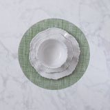 Beatriz Ball Beatriz Ball 2521 VIDA Round Woven Placemats Set of 4 Green - Little Miss Muffin Children & Home