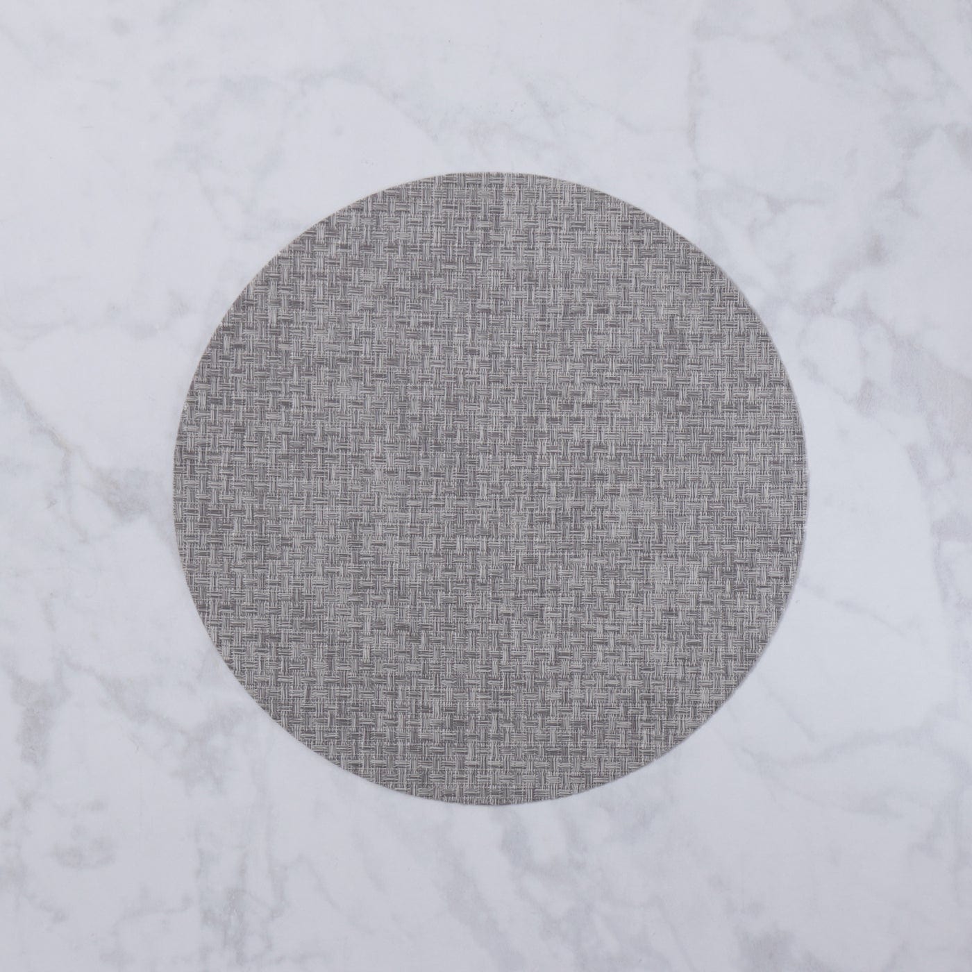 Beatriz Ball Beatriz Ball 2526 VIDA Round Woven Placemats Set of 4 Charcoal - Little Miss Muffin Children & Home