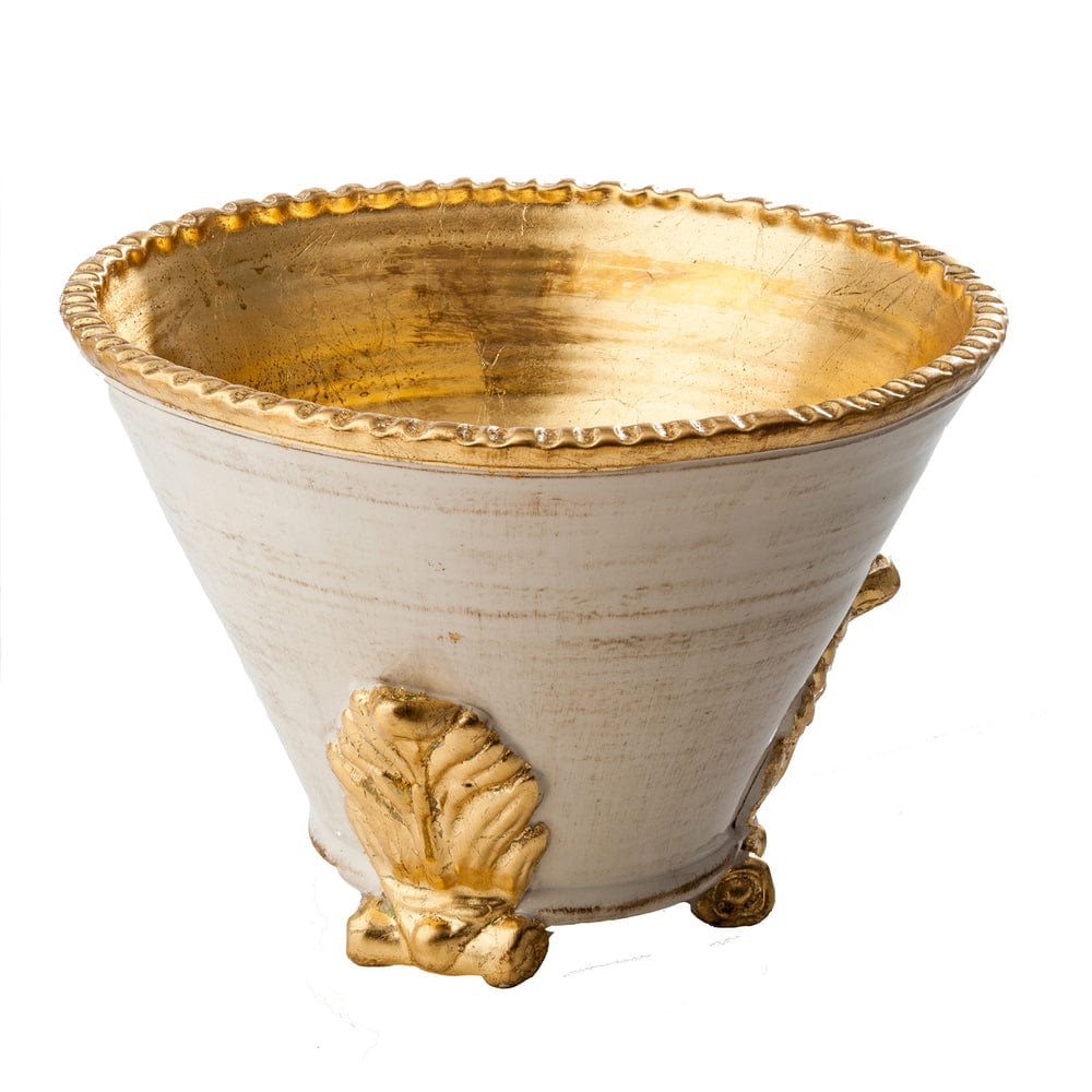 ABI - Abigail's Home Decor Abigail's Gold Acanthus Cachepot - Little Miss Muffin Children & Home