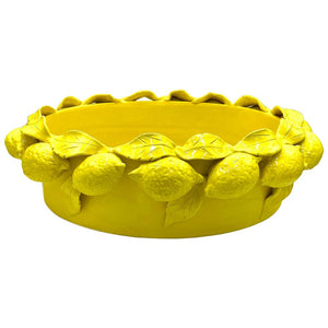 ABI - Abigail's Home Decor Abigail's Oval Bowl Lemons - Little Miss Muffin Children & Home