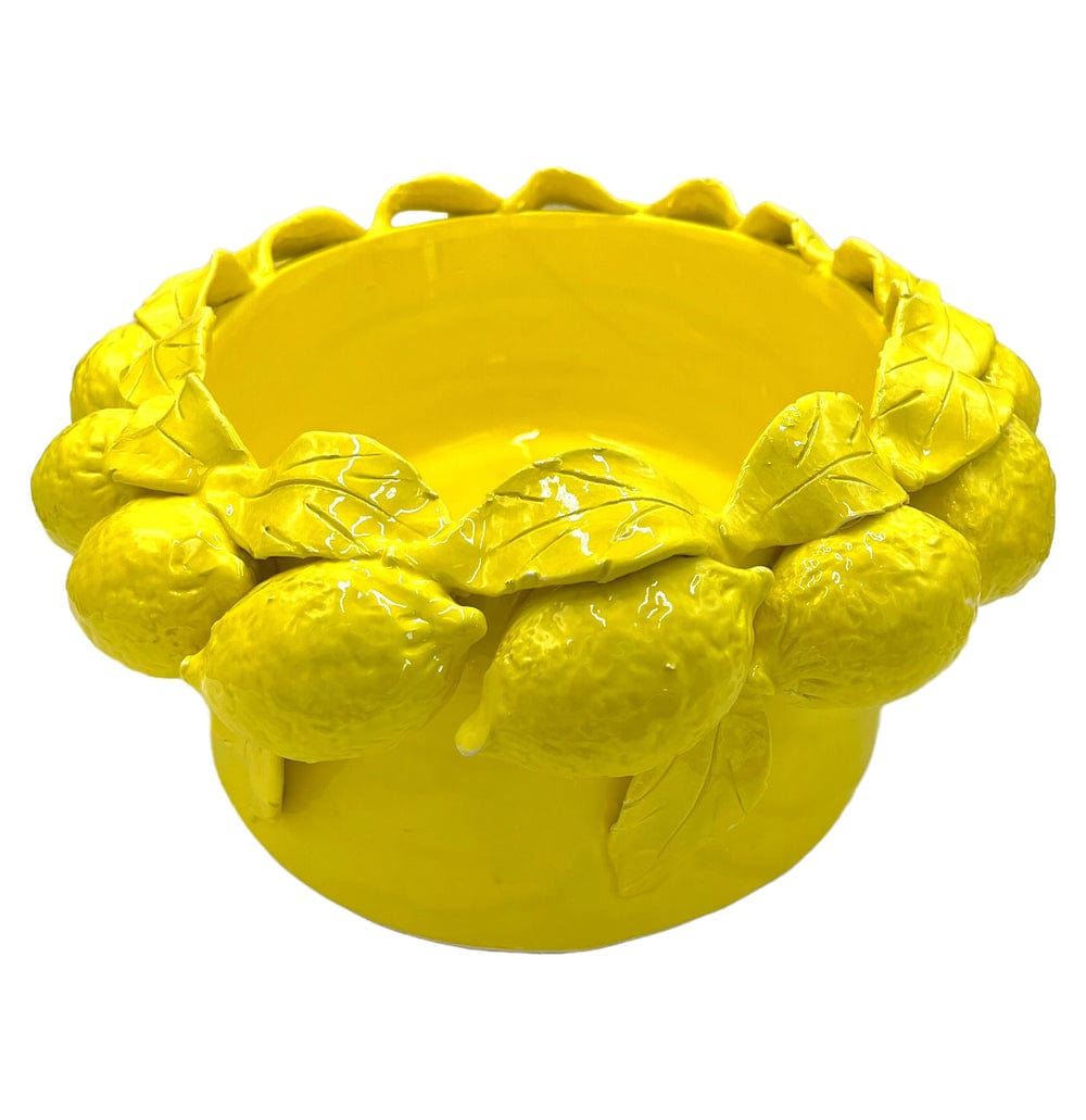 ABI - Abigail's Home Decor Abigail's Oval Bowl Lemons - Little Miss Muffin Children & Home
