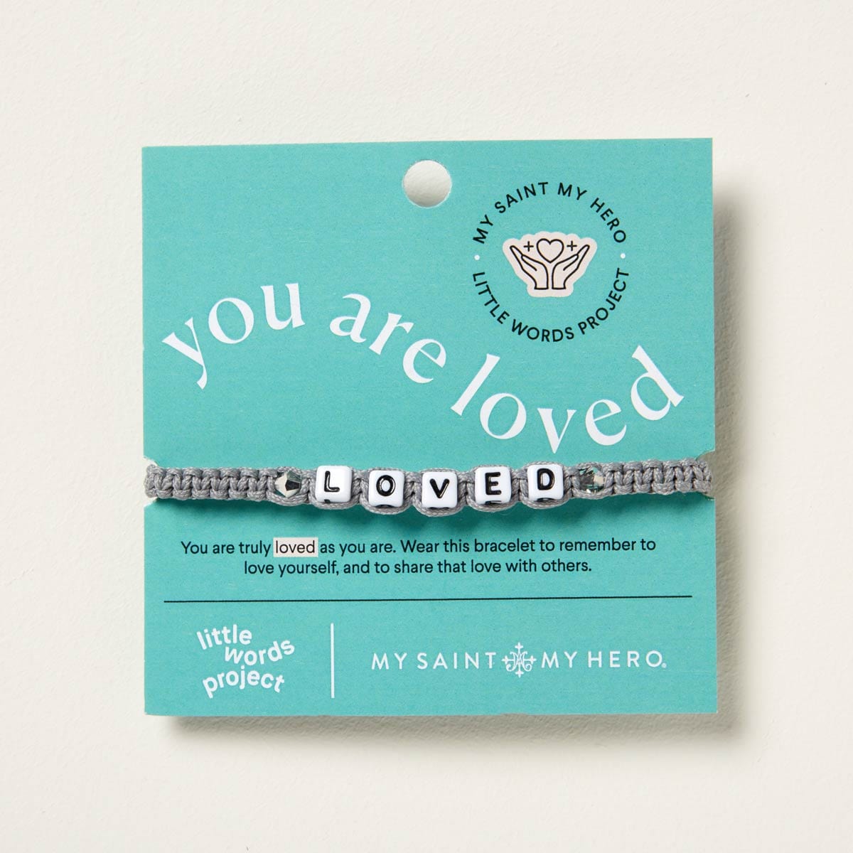 MSH - My Saint My Hero My Saint My Hero Loved Bracelet - Little Miss Muffin Children & Home