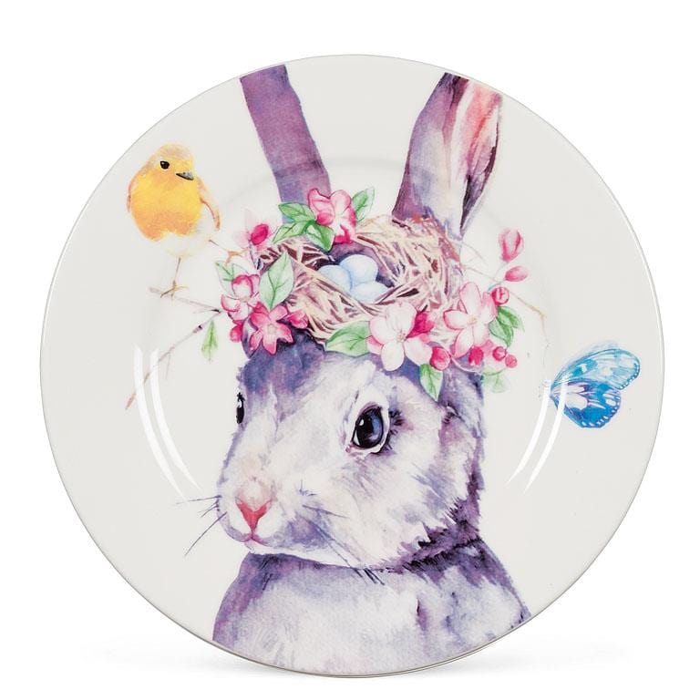 Abbott Abbott Rabbit With Nest Plate - Little Miss Muffin Children & Home