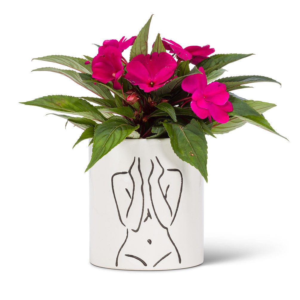 ABB - Abbott Abbott Line Drawing Planter - Little Miss Muffin Children & Home