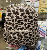 Bari Lynn Bari Lynn Two Tone Leopard Backpack - Little Miss Muffin Children & Home