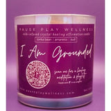 Pause Play Wellness Pause Play Wellness 'I Am Grounded' Meditation Candle - Little Miss Muffin Children & Home