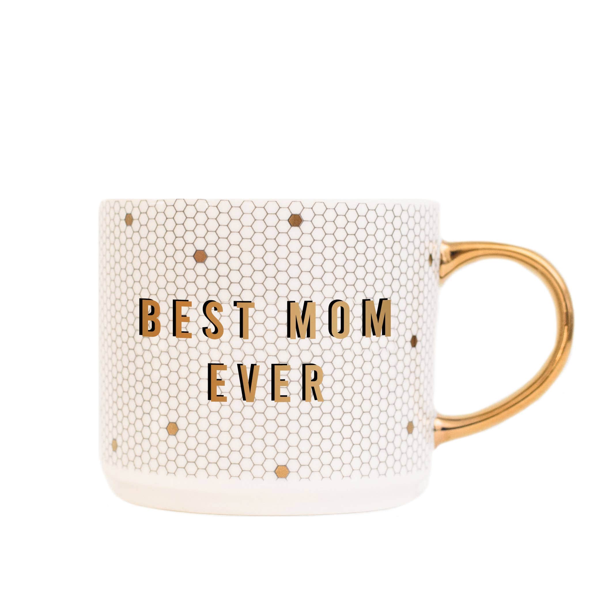 Sweet Water Decor Best Mom Ever Tile Coffee Mug - Little Miss Muffin Children & Home