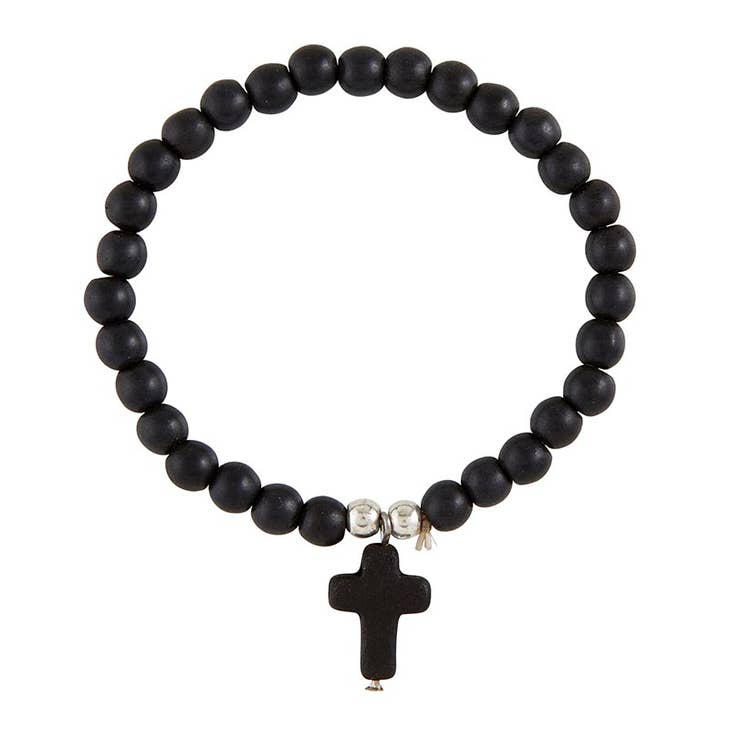Red Wood Kids Rosary Bracelets | Savelli Religious