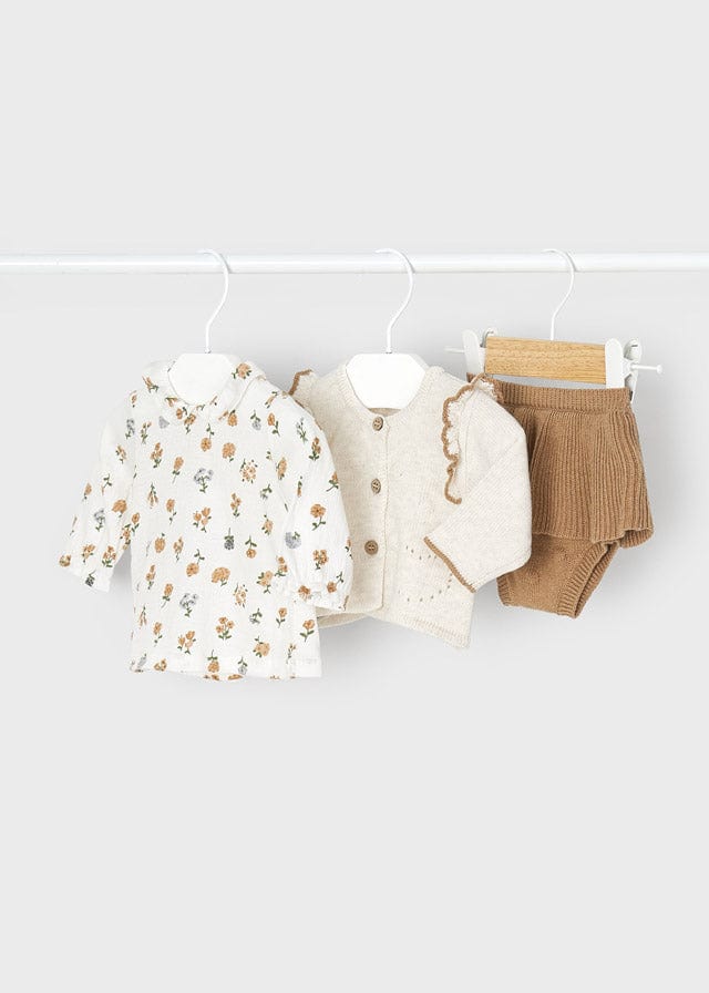 MAY - Mayoral Usa Inc Mayoral Usa Inc 3-Piece set with knitted skirt - Little Miss Muffin Children & Home