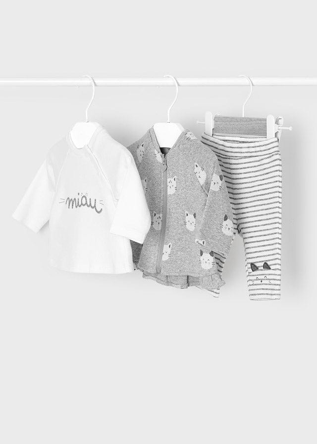 MAY - Mayoral Usa Inc Mayoral Jacquard Tracksuit Set - Little Miss Muffin Children & Home