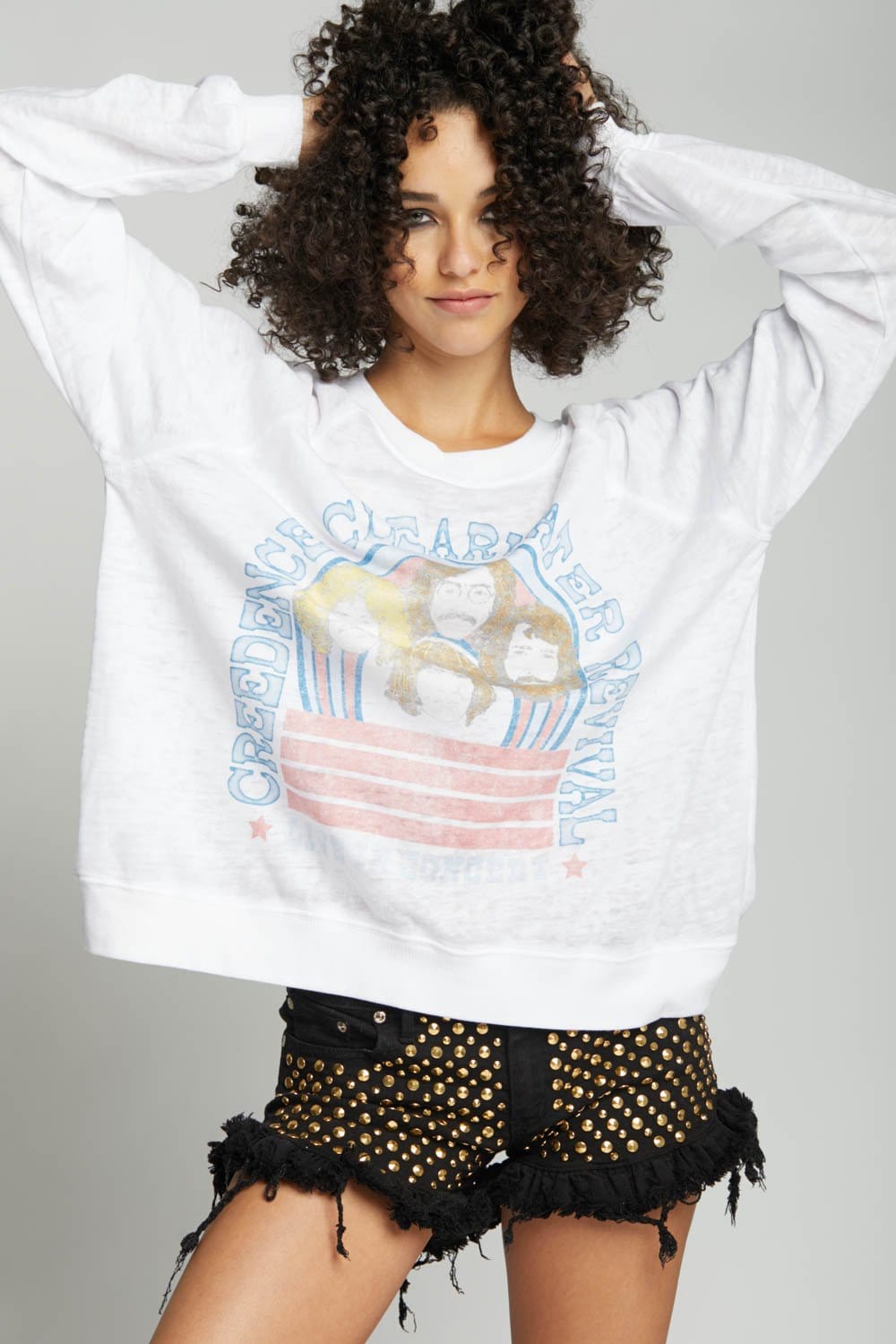 Recycled Karma Recycled Karma Creedence Clearwater Sweatshirt - Little Miss Muffin Children & Home