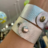 Lisa Devlin Designs Lisa Devlin Designs Butterfly Leather Cuff - Little Miss Muffin Children & Home