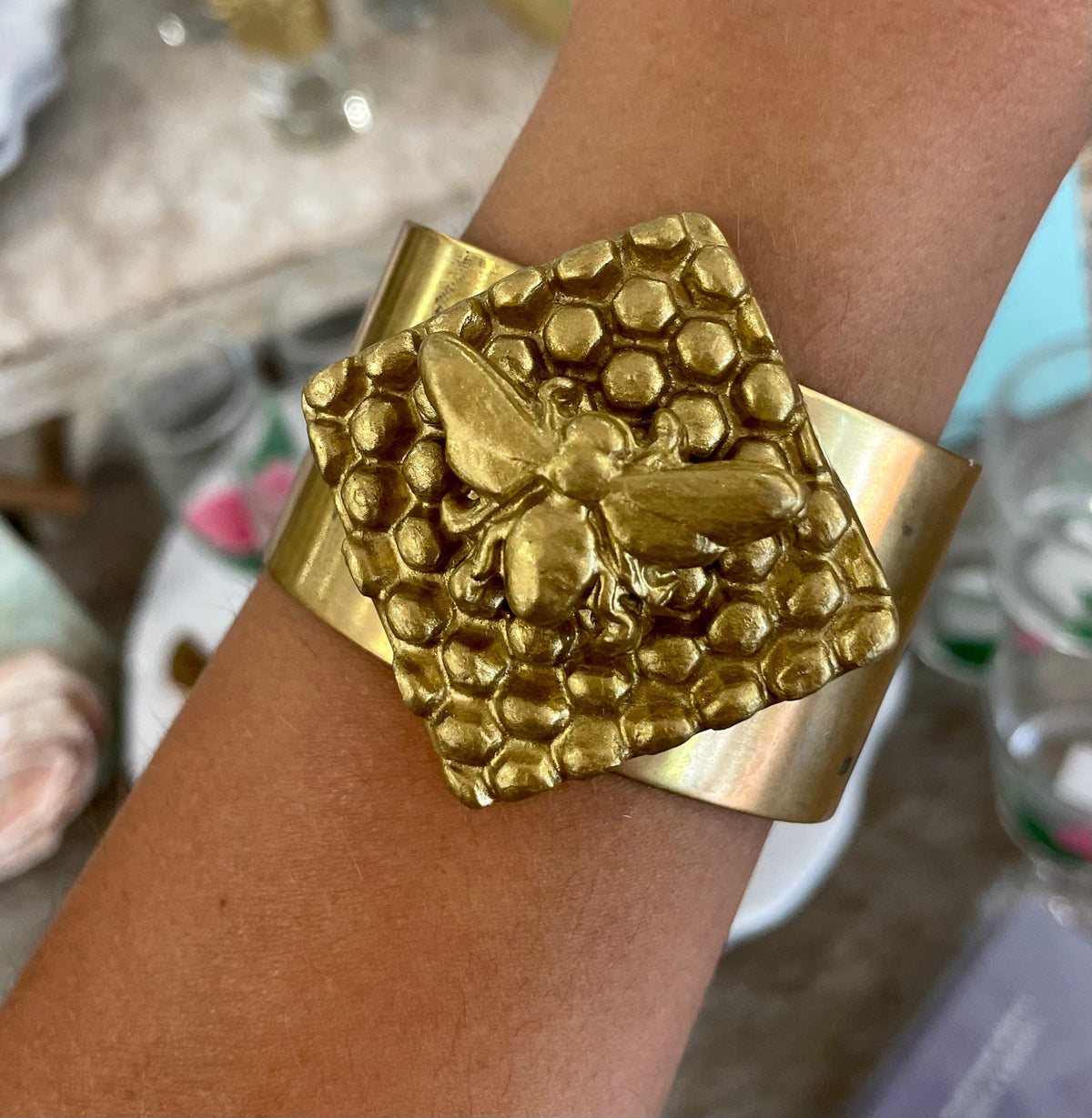 Carol Cassisa Carol Cassisa Cuff Bracelet Rusche - Little Miss Muffin Children & Home