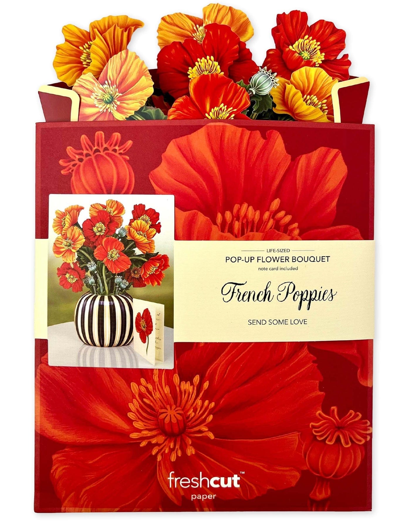 FreshCut Paper FreshCut Paper French Poppies - Little Miss Muffin Children & Home