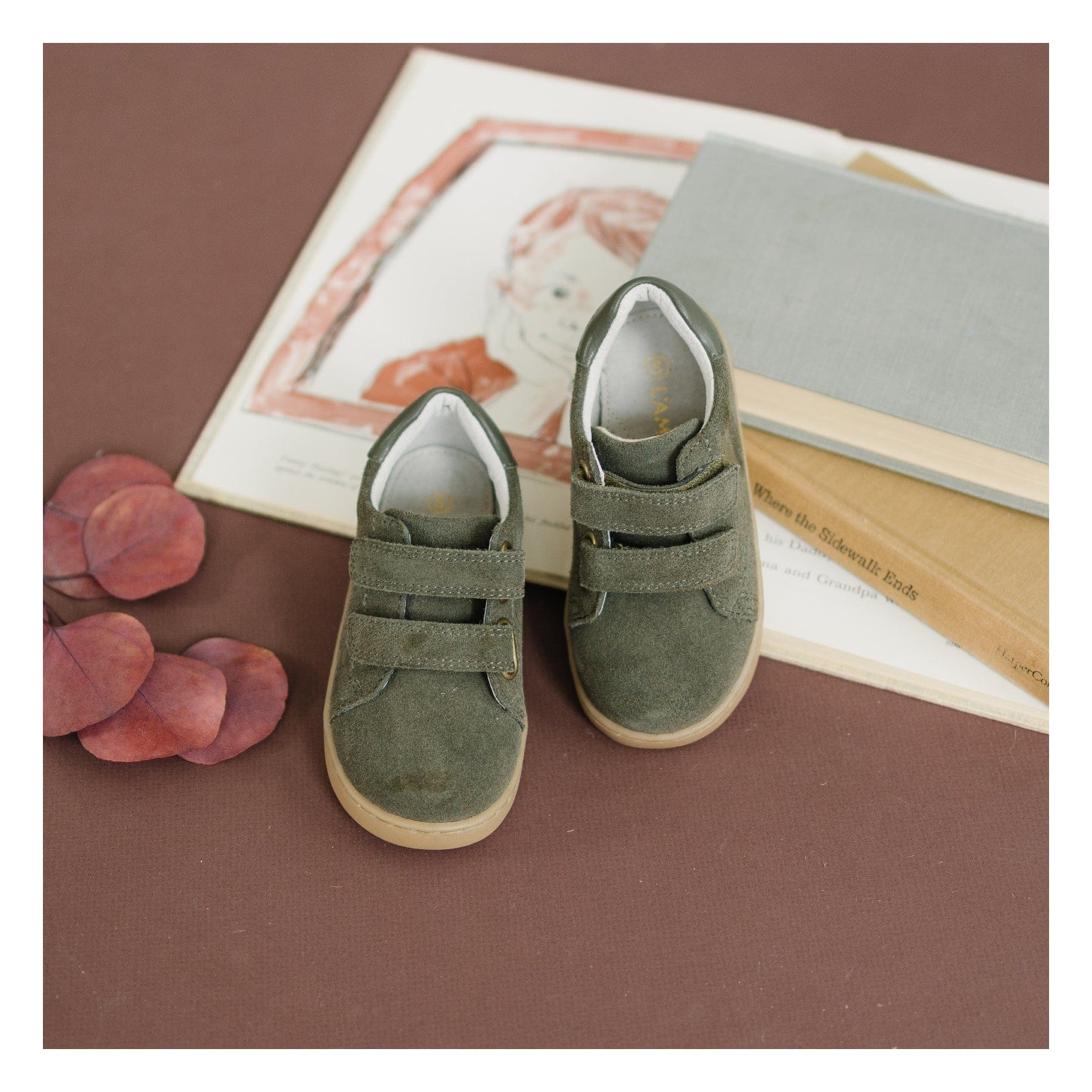 L'Amour Shoes L'Amour Kyle Double Velcro Sneaker - Little Miss Muffin Children & Home