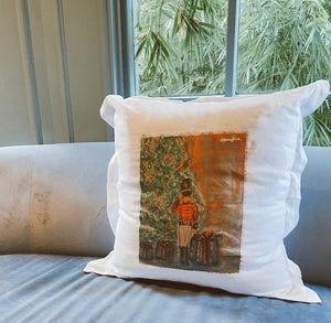 Whereable Art Whereable Art Nutcracker Linen Euro Pillow - Little Miss Muffin Children & Home