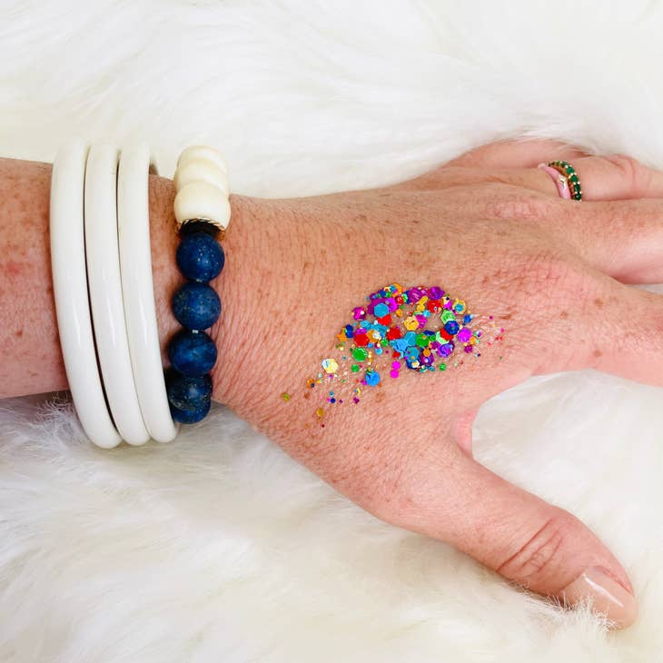 Sandy + Rizzo Sandy + Rizzo Over the Rainbow Glitter Gel - Little Miss Muffin Children & Home