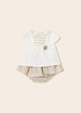 Mayoral Usa Inc Mayoral 2 Piece Linen Skirt Set for Baby Girl - Little Miss Muffin Children & Home