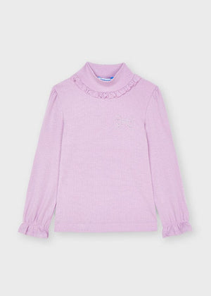 Mayoral Mayoral Ribbed Mockneck Sweater - Little Miss Muffin Children & Home