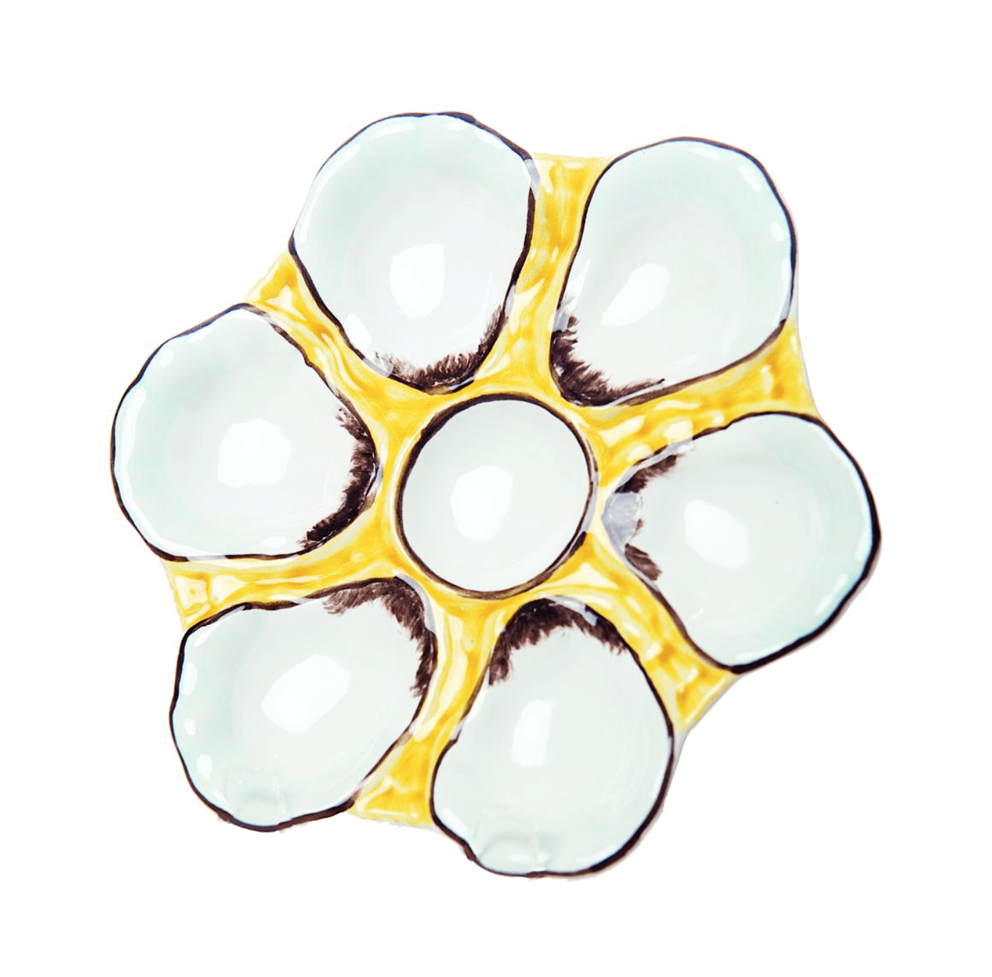 Abigails Home Decor - Abigails Oyster Plate in Canary Yellow - Little Miss Muffin Children & Home
