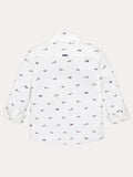 Mayoral Usa Inc Mayoral White Long Sleeve Shirt for Boys - Little Miss Muffin Children & Home
