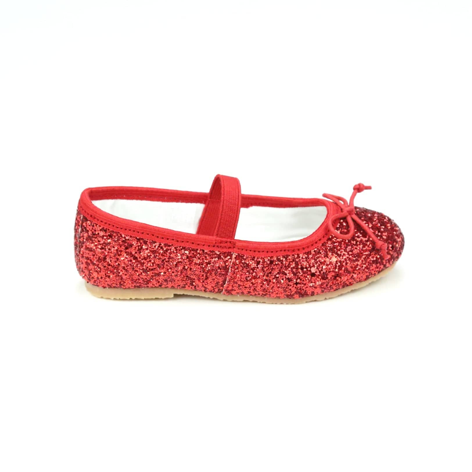 L'Amour Shoes L'Amour Victoria Sparkle Glitter Flat - Little Miss Muffin Children & Home