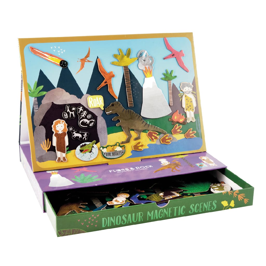 Floss and Rock Floss and Rock Dino Magnetic Scene - Little Miss Muffin Children & Home