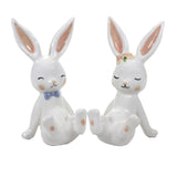 180 Degrees 180 Degrees Ceramic Frolicking Bunny - Little Miss Muffin Children & Home
