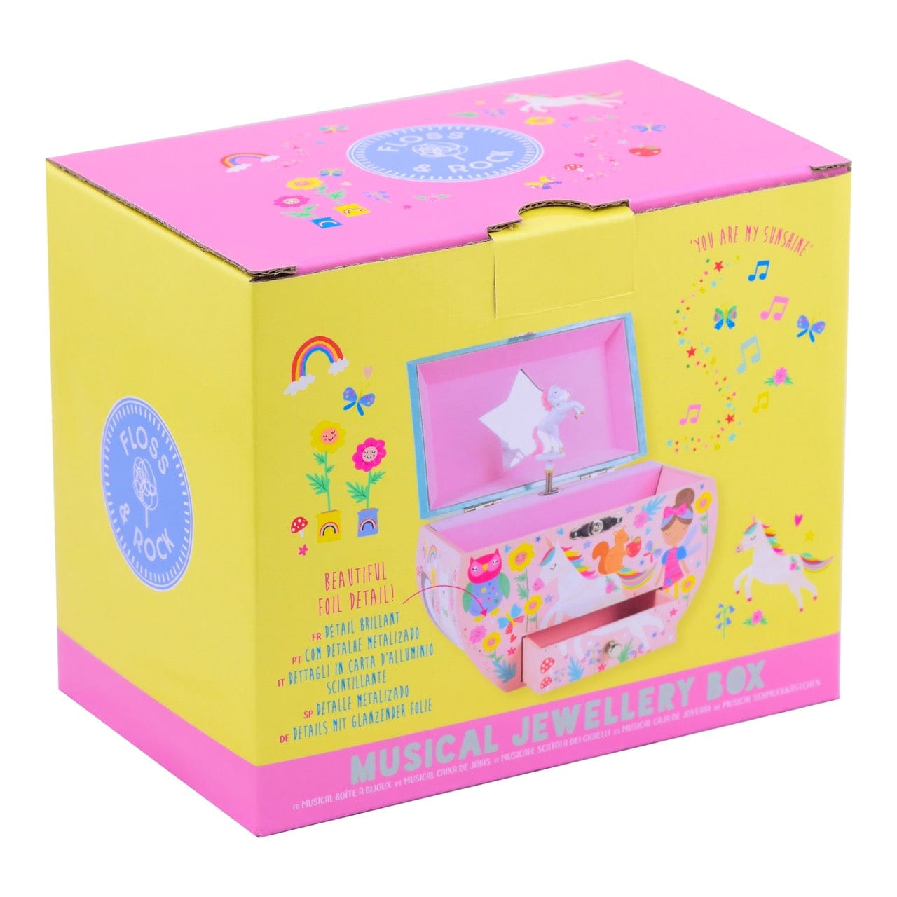 Floss and Rock Floss & Rock Rainbow Fairy Jewellery Box - Little Miss Muffin Children & Home