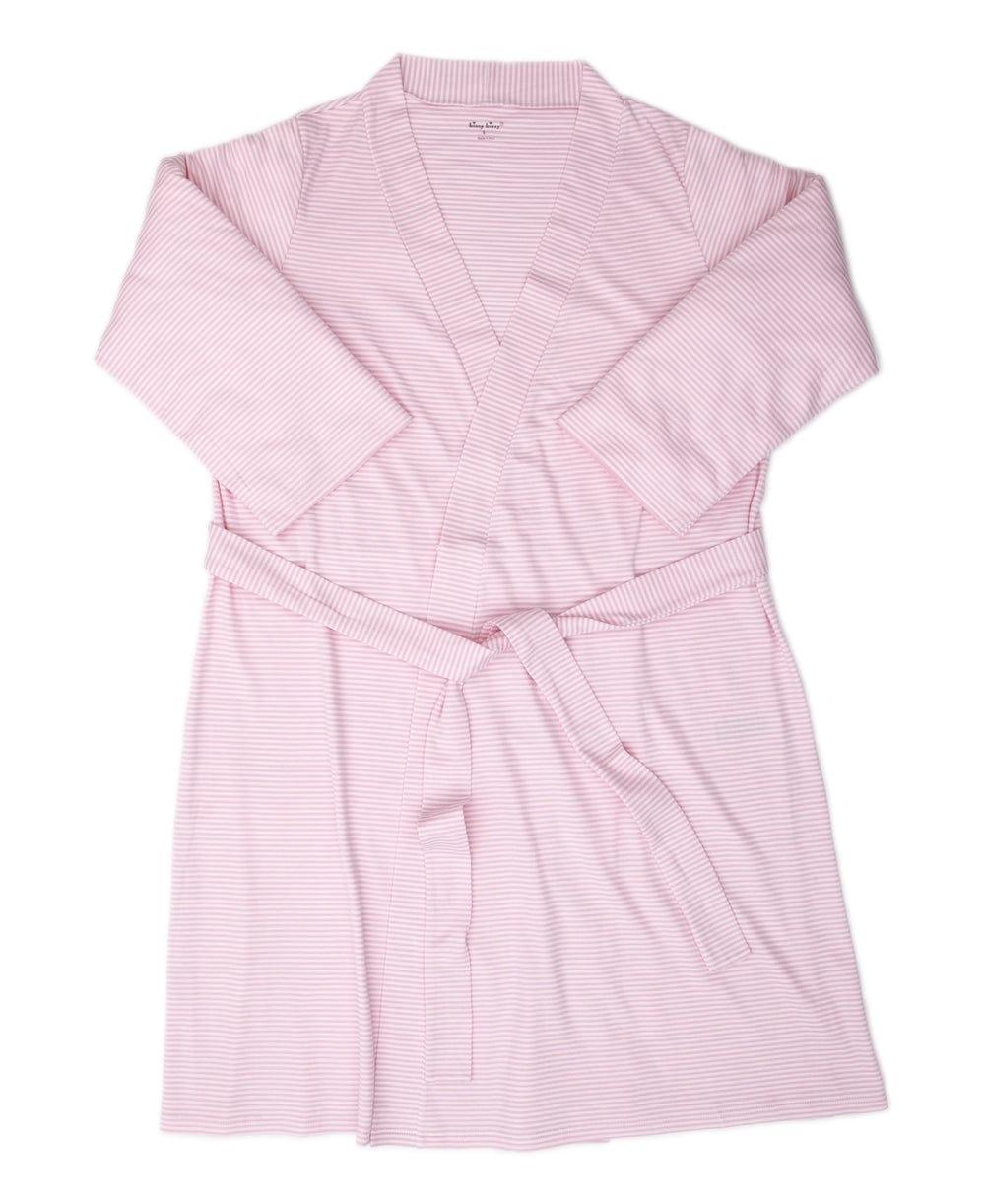 Kissy Kissy Kissy Kissy Stripes Adult Robe - Little Miss Muffin Children & Home