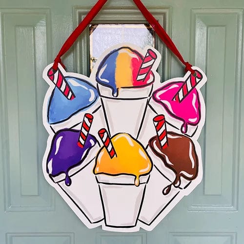 Art By Allie Art By Allie Snoballs Door Hanger - Little Miss Muffin Children & Home