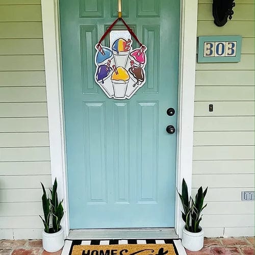 Art By Allie Art By Allie Snoballs Door Hanger - Little Miss Muffin Children & Home