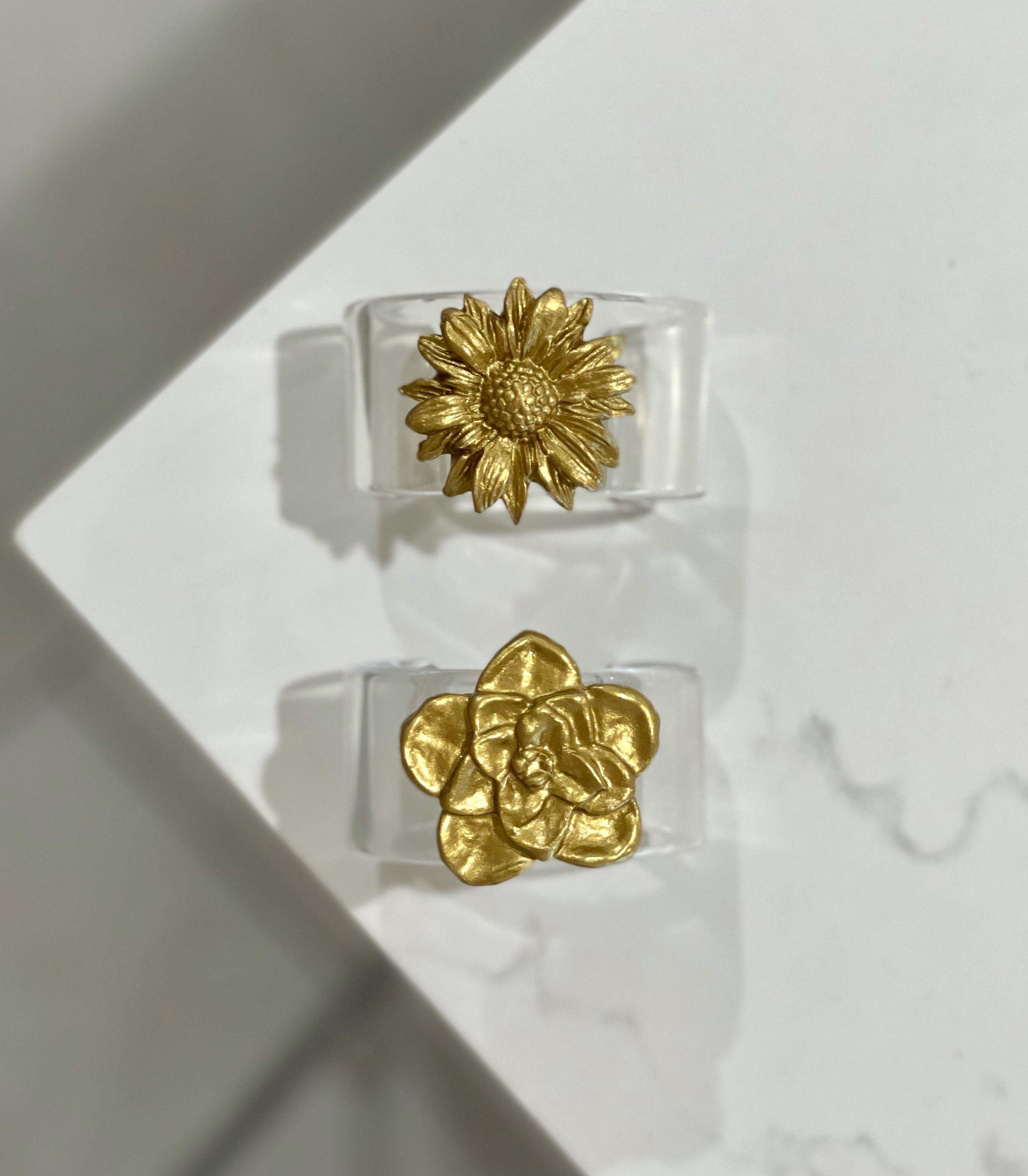 C_C - Carol Cassisa Carol Cassisa Lucite Arm Cuffs - Little Miss Muffin Children & Home