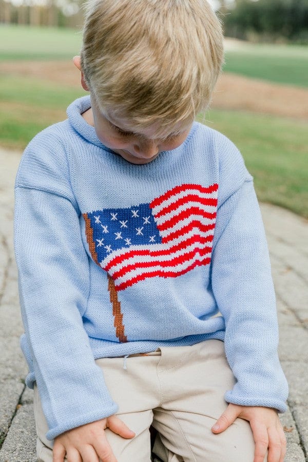 BAI - Bailey Boys Bailey Boys Flag Roll Neck Sweater - Little Miss Muffin Children & Home