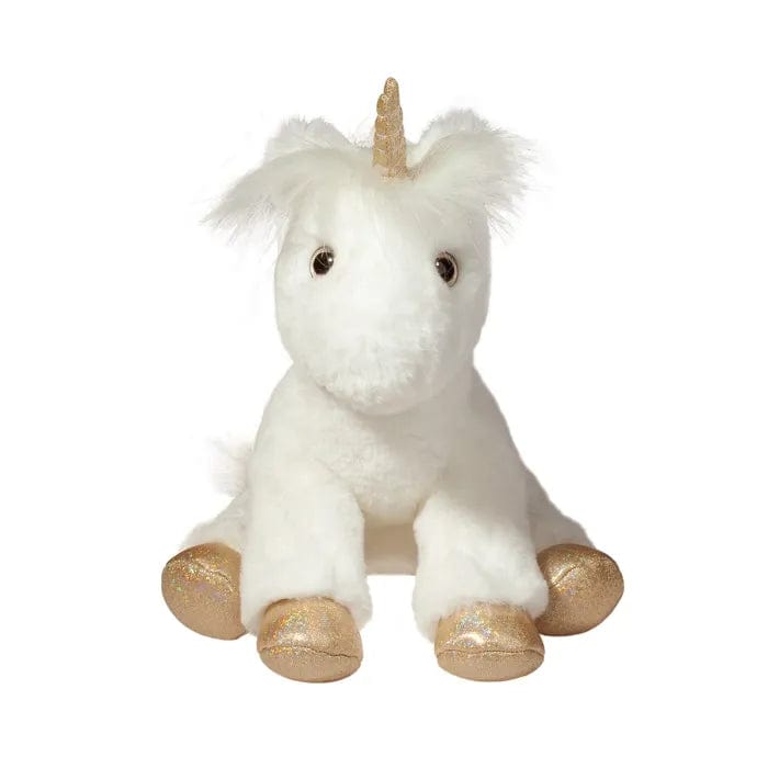 Douglas Toys Douglas Toys Elodie Soft White Unicorn - Little Miss Muffin Children & Home