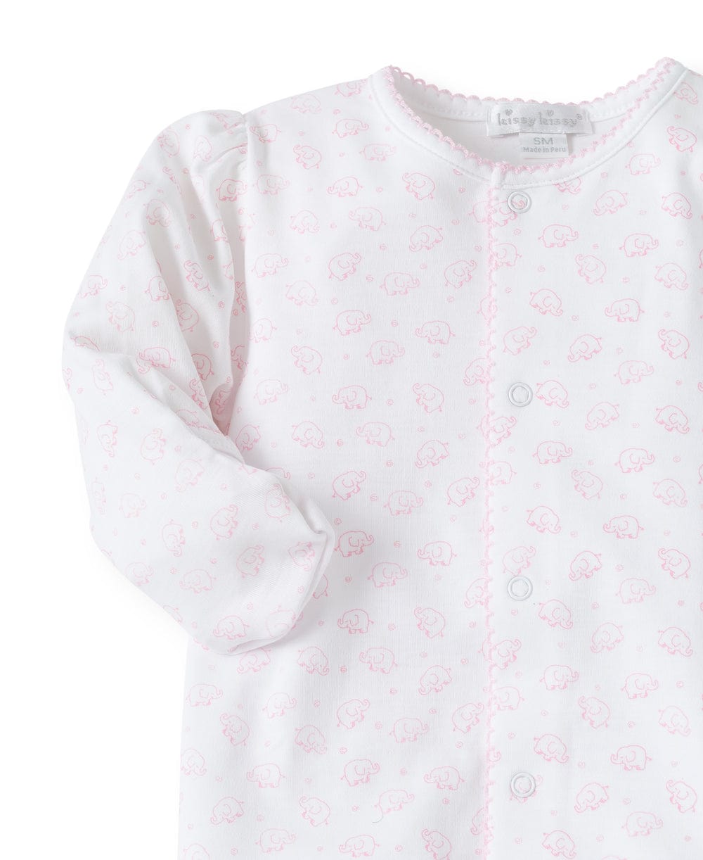 Kissy Kissy Kissy Kissy Ele-fun Print Converter Gown - Little Miss Muffin Children & Home