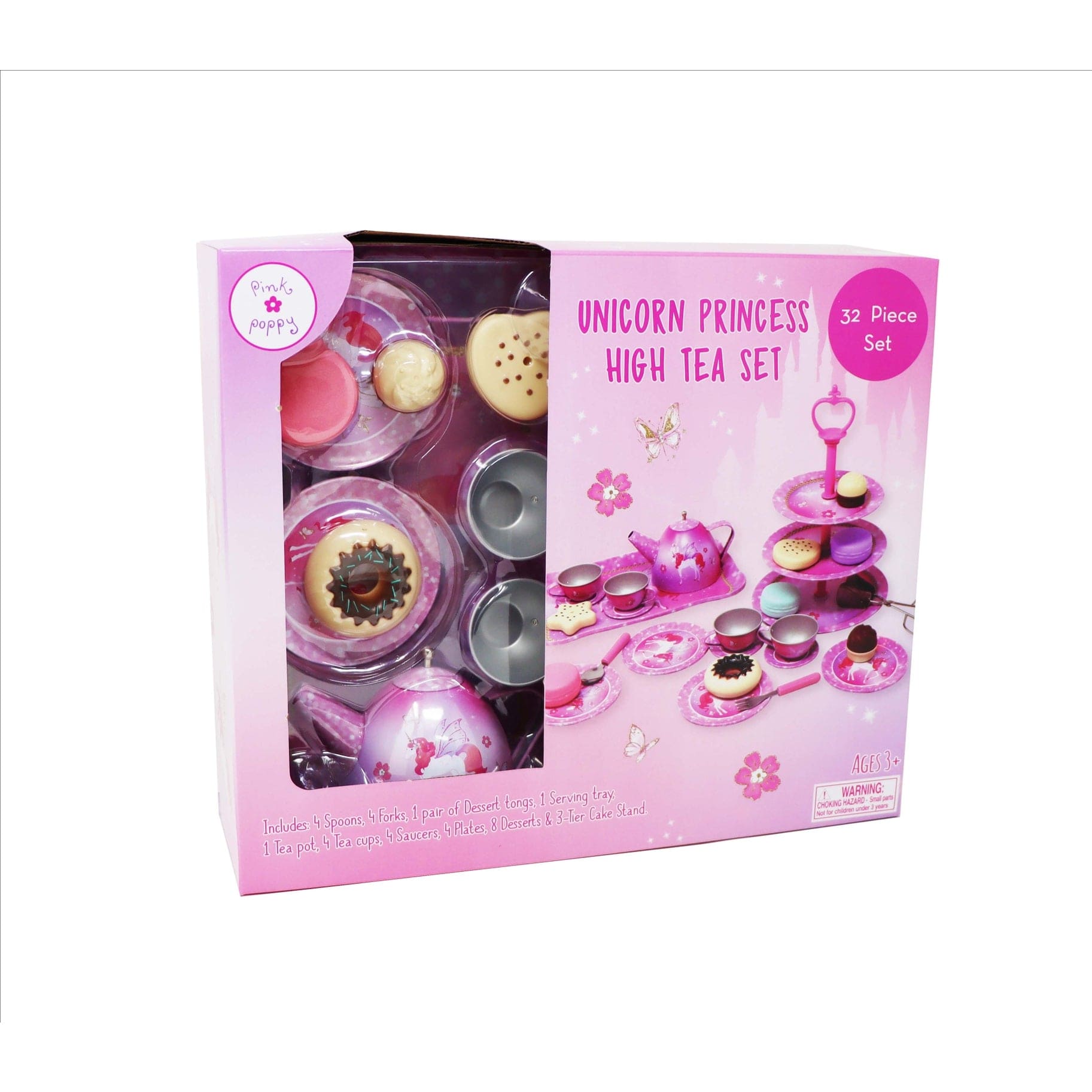 PFP - Pink Poppy Pink Poppy Unicorn Princess High Tea Set - Little Miss Muffin Children & Home