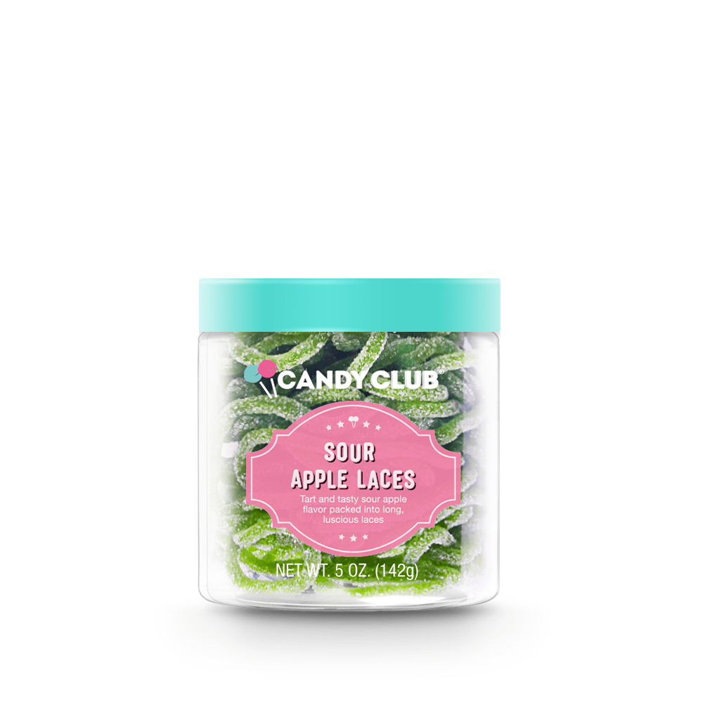 Candy Club Candy Club Sour Apple Laces - Little Miss Muffin Children & Home