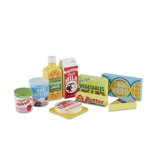 Melissa & Doug Melissa & Doug Wooden Fridge Food Set - Little Miss Muffin Children & Home
