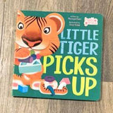 Fitzroy-Couglan - Hello Genius Little Tiger Picks Up board book - Little Miss Muffin Children & Home
