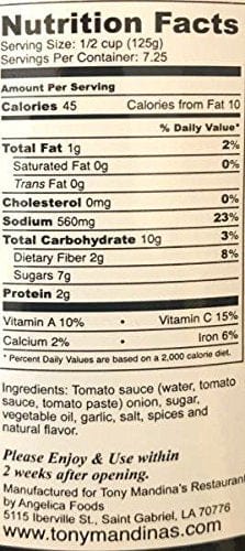 Tony Mandina's Tony Mandina's Red Gravy - Little Miss Muffin Children & Home