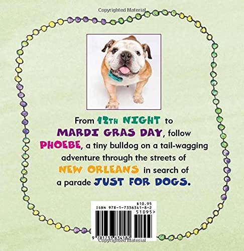 Michelle Dumont Phoebe Cakes The Bulldog A Mardi Gras Tail By Michelle Dumont - Little Miss Muffin Children & Home