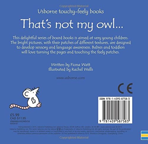 Usborne That's Not My Owl by Fiona Watt - Little Miss Muffin Children & Home