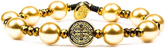 My Saint My Hero My Saint My Hero Divine Beauty Blessing Bracelet Gold - Little Miss Muffin Children & Home