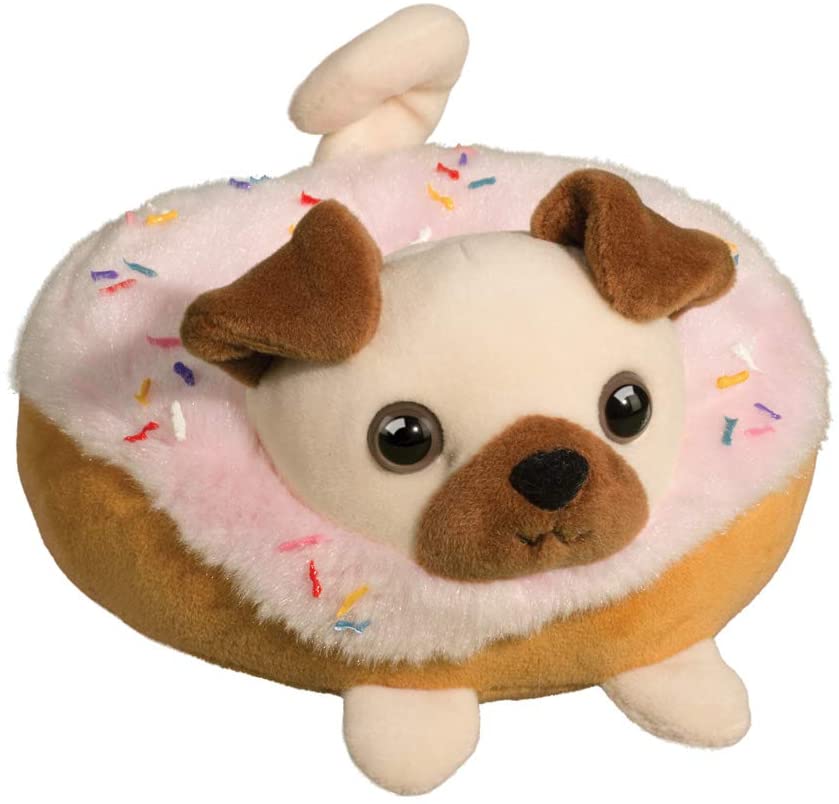 Douglas Toys - Douglas Pug Donut Macaroon - Little Miss Muffin Children & Home