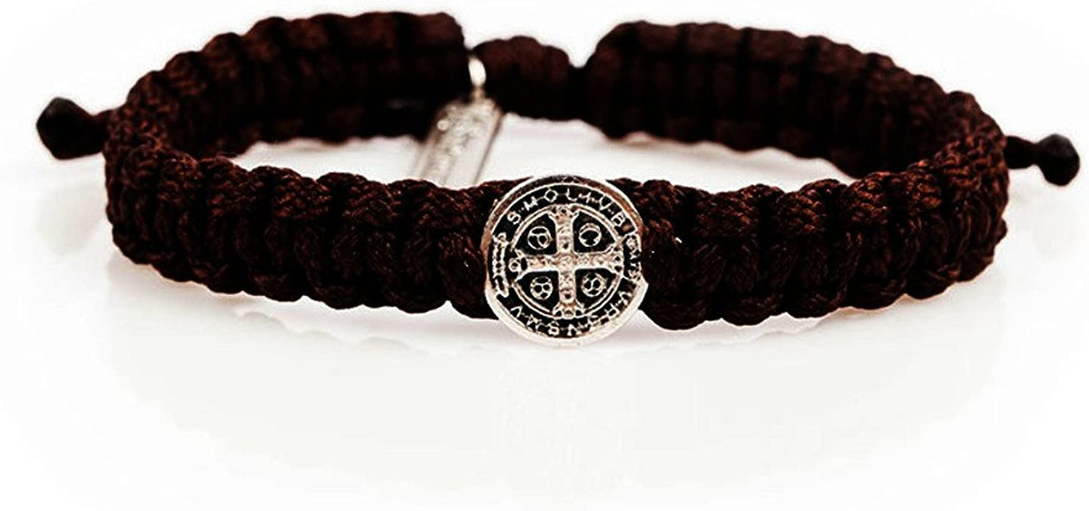 My Saint My Hero My Saint My Hero Men's One Blessing Bracelet Brown - Little Miss Muffin Children & Home