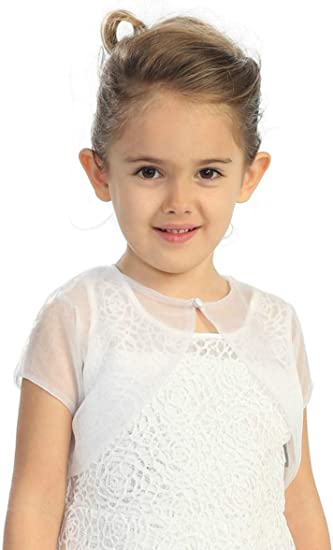 Us Angels Us Angels Organza Bolero - Little Miss Muffin Children & Home
