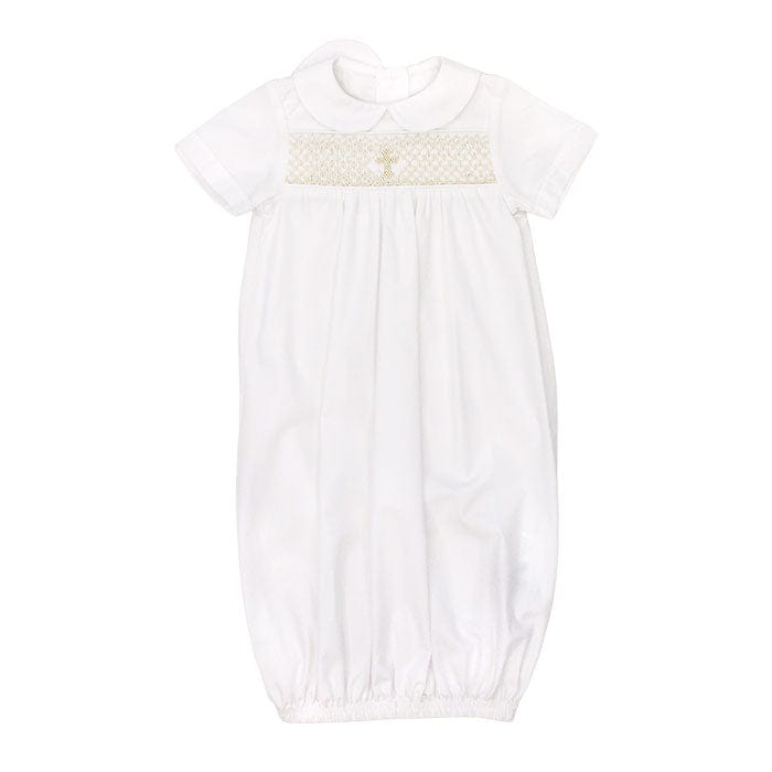 Bailey Boys Bailey Boys Short Sleeve Boy's Ivory Christening Sac - Little Miss Muffin Children & Home