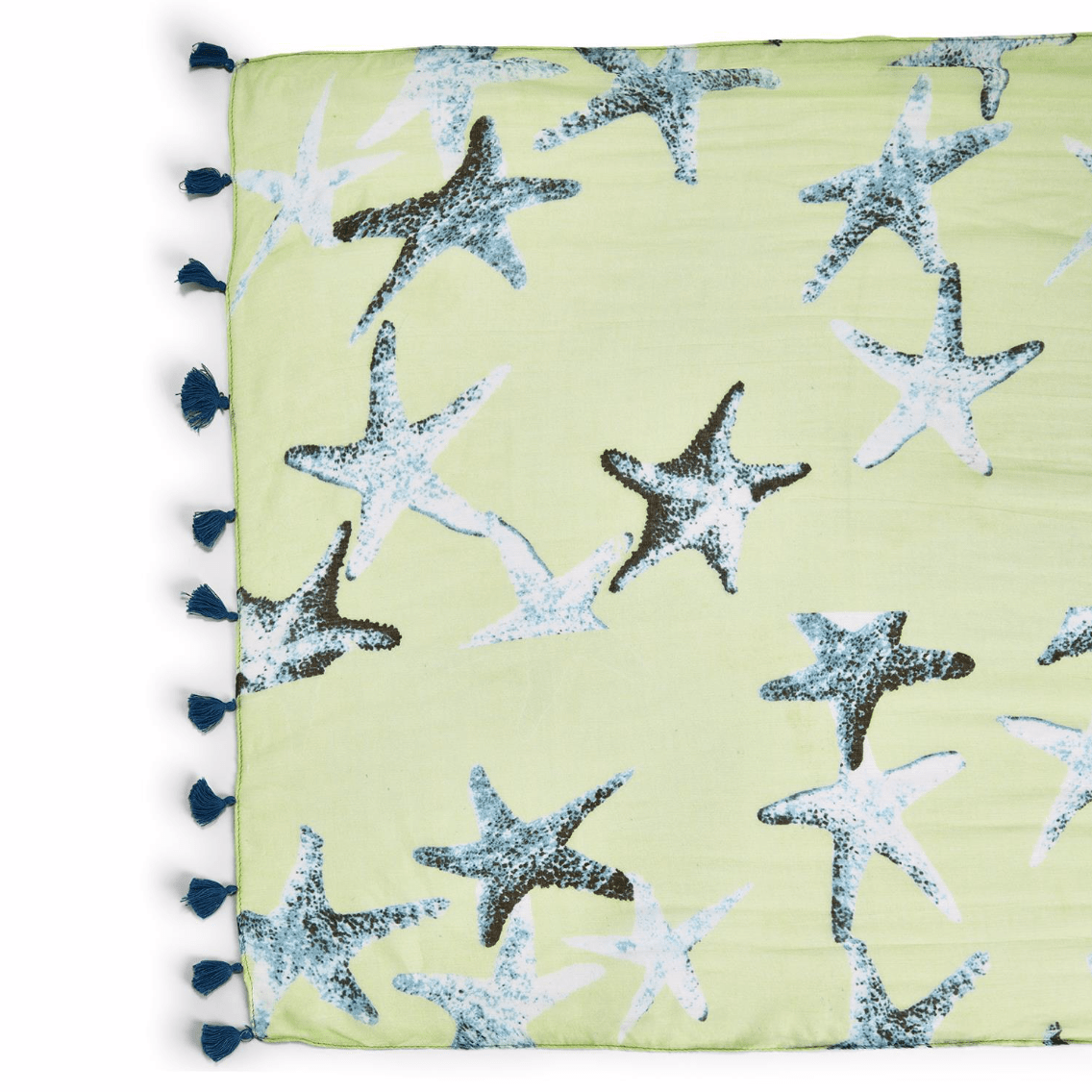 Two's Company - Two's Company Starfish Scarf with Tassels (Available in 3 Colors) - Little Miss Muffin Children & Home